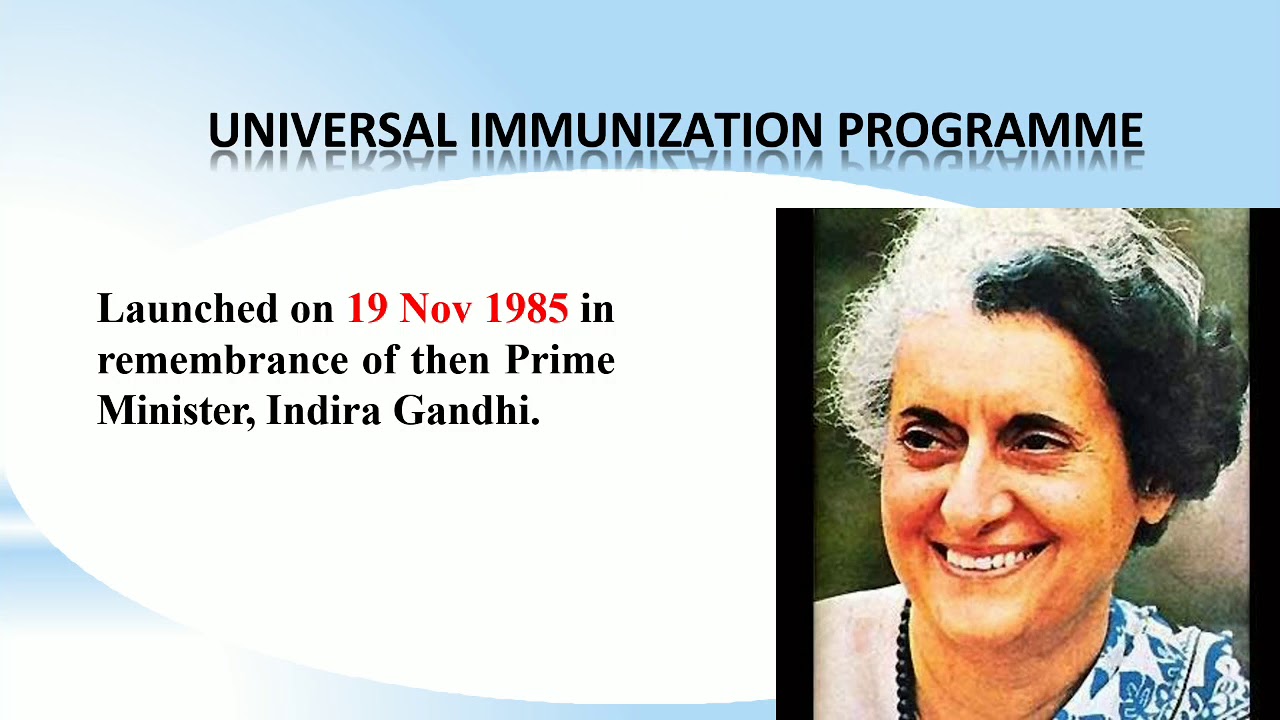 National Immunization Programmme