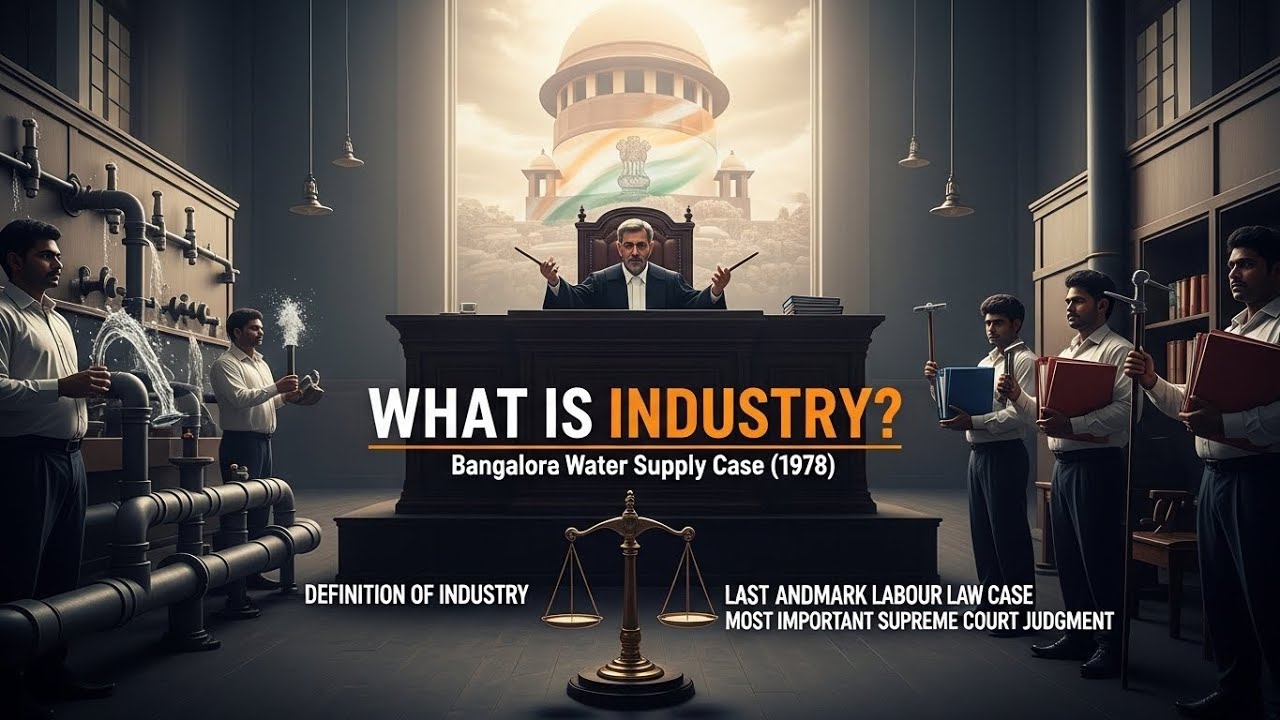 Bangalore Water Supply v. A. Rajappa (1978) | Definition of Industry | Labour Law Case Summary