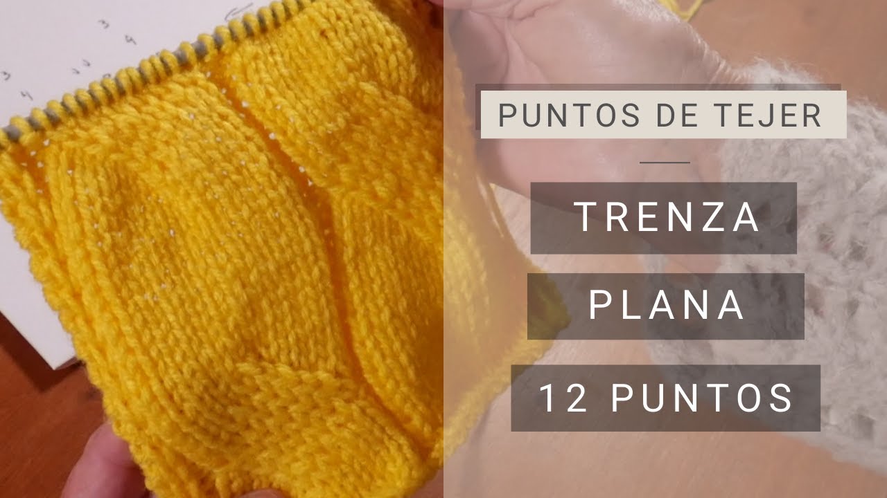 Tejer trenza plana con deslizados 💡 Ideas y Consejos de Lucila