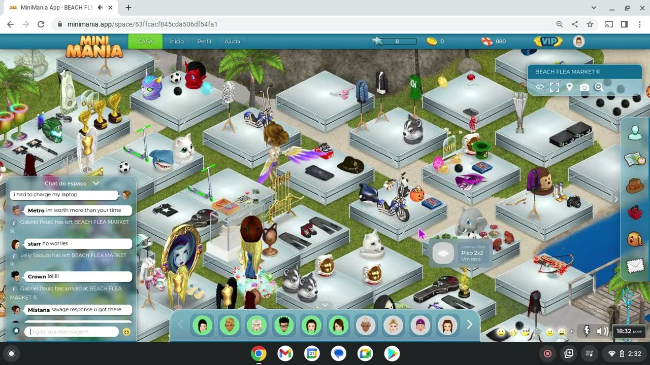 finding more english speakers on minimania.app