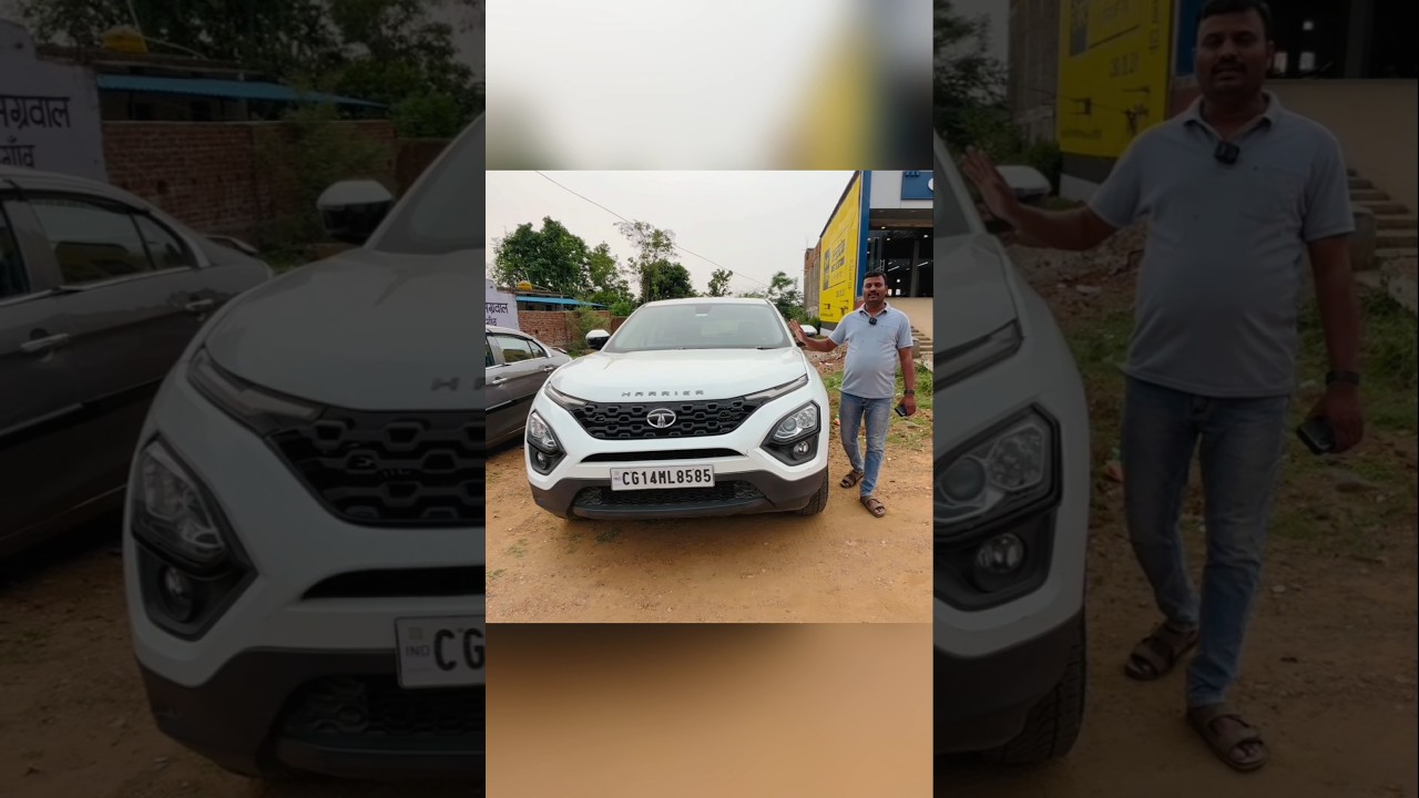 second hand tata harrier | car bazar pathalgaon