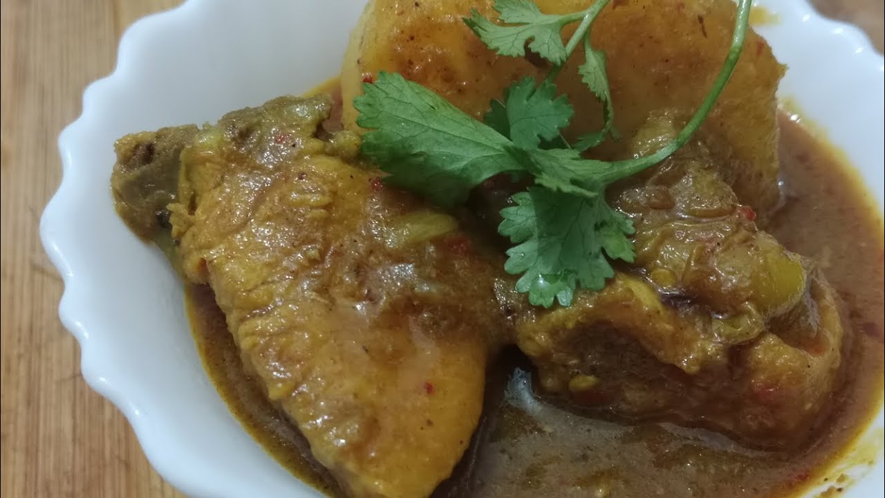 Bengali chicken curry recipe बंगाली चिकन करी रेसिपी #tasty 🍛😊