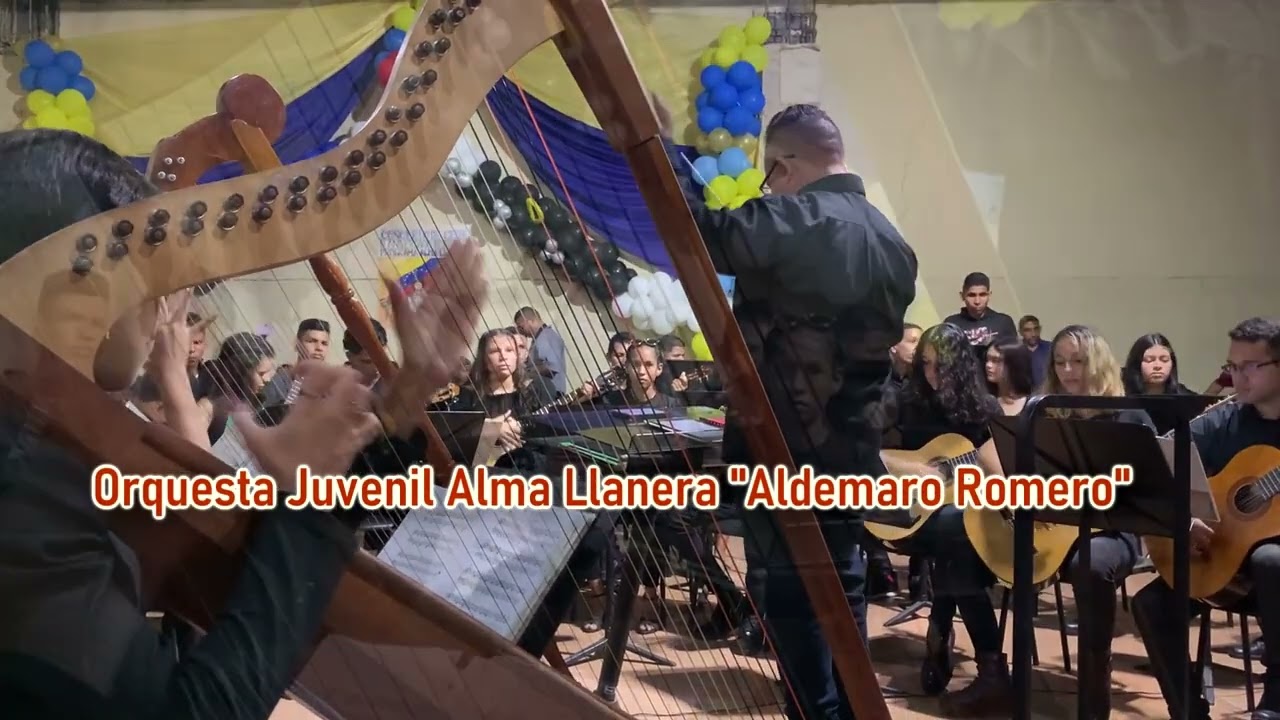 TRAVESIA POR VENEZUELA Orquesta Alma Llanera Aldemaro Romero del núcleo San Fernando - estado Apure