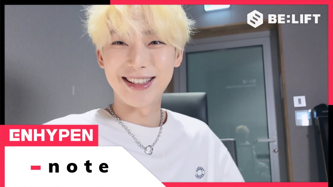 [-note] 240604 SUNOO - ENHYPEN (엔하이픈)