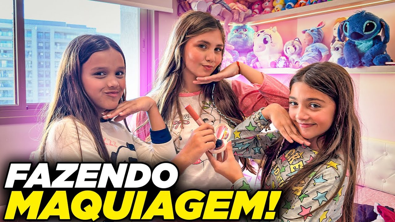 A LARA FEZ UMA MAQUIAGEM PERFEITA PARA FESTA DE 15 ANOS 😱 •Lara Caruso• 