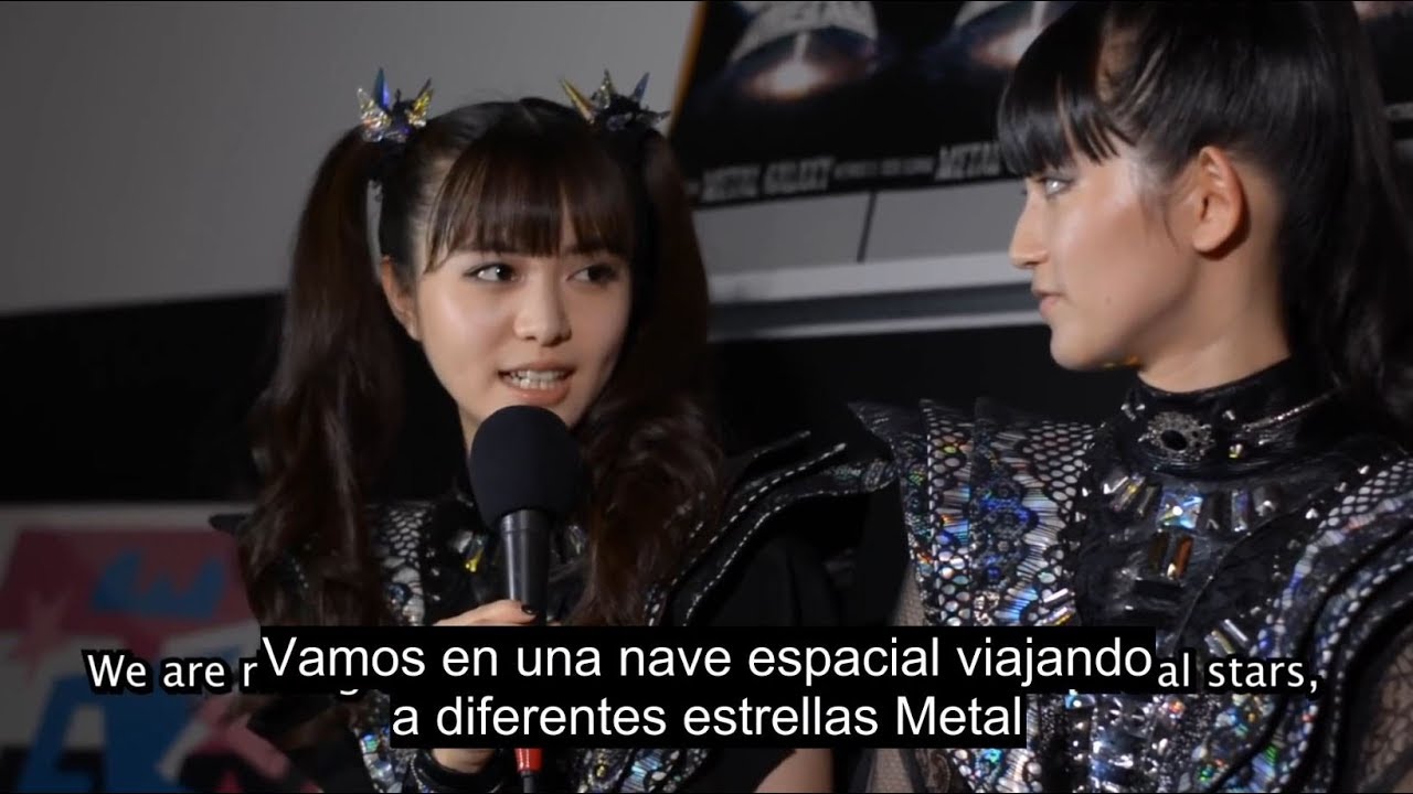 [Sub Español]  BABYMETAL sobre Metal Galaxy, Metallica, planes para 2020 y más