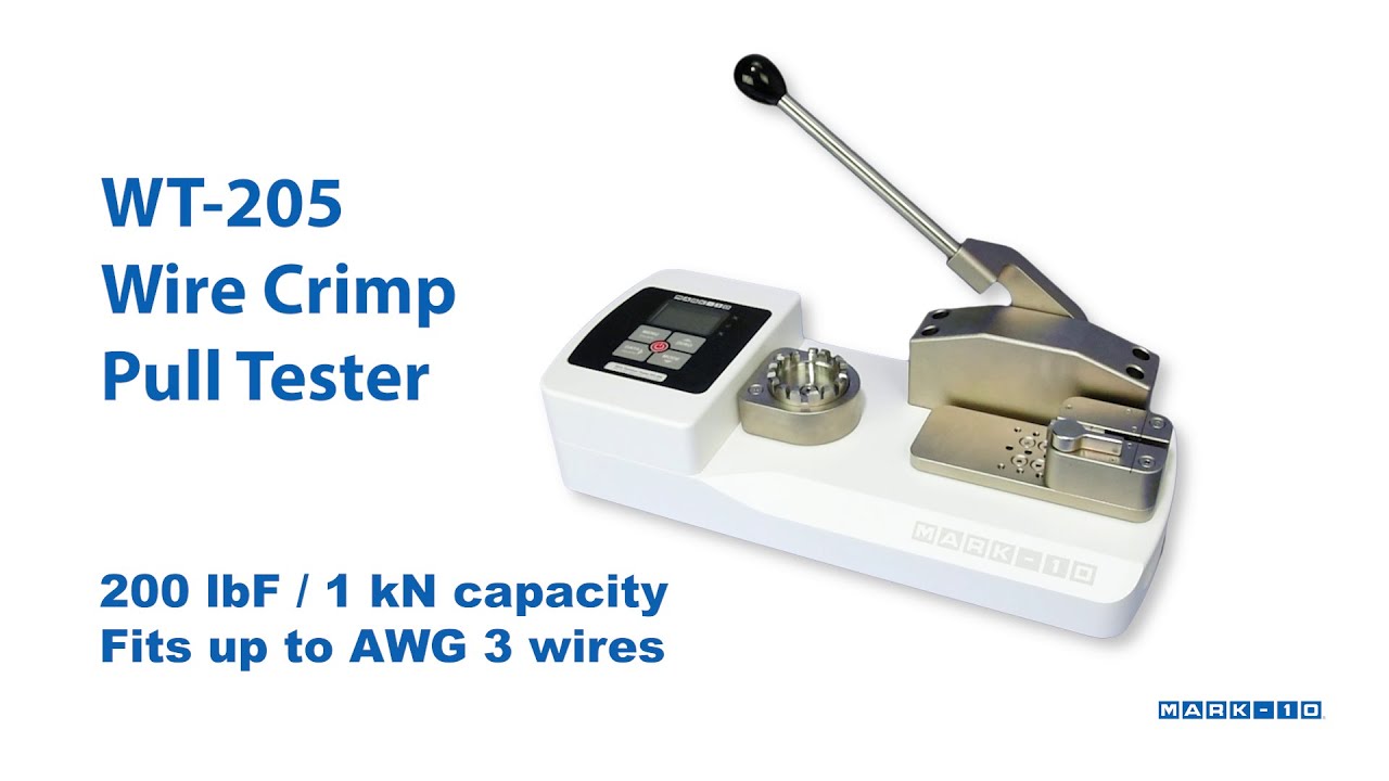 WT-205 Wire Crimp Pull Tester