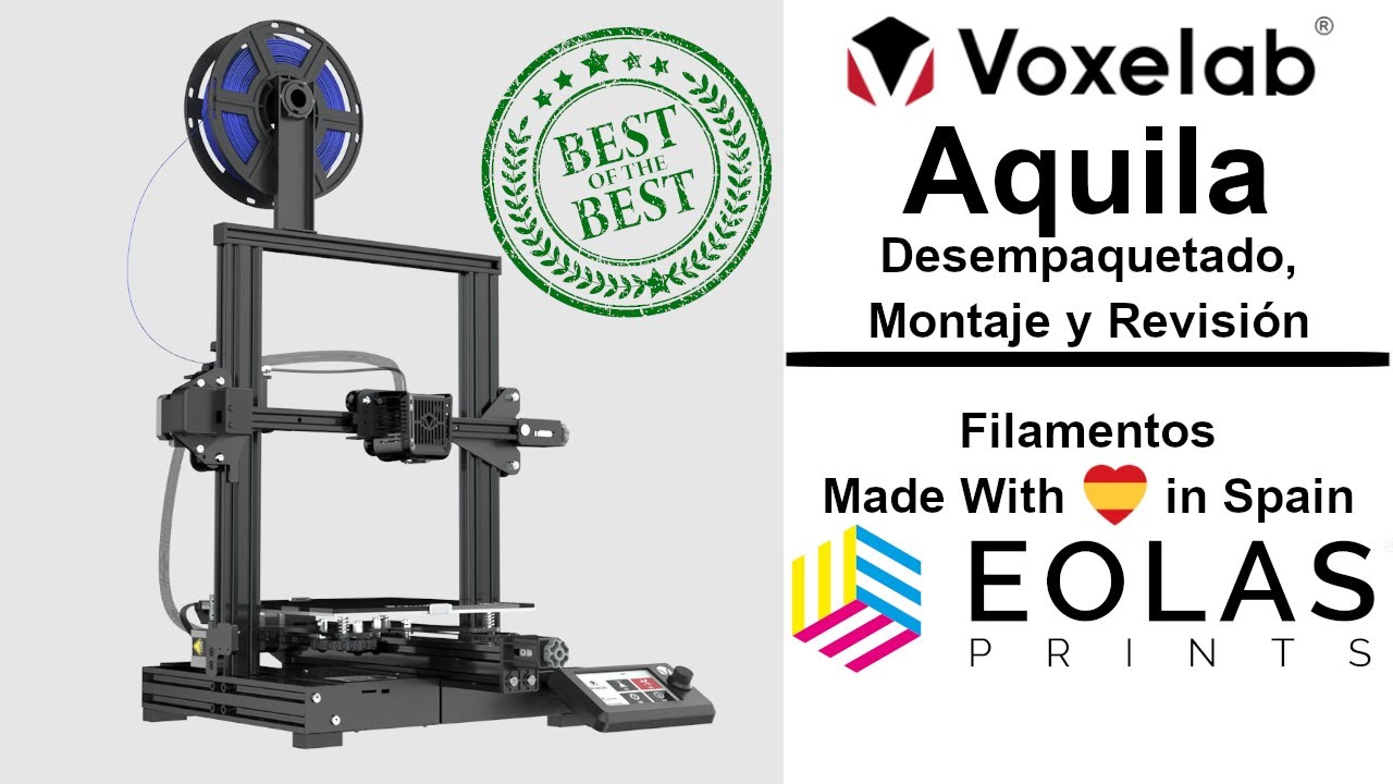 Voxelab Aquila, ¿Quieres una Buena Impresora?