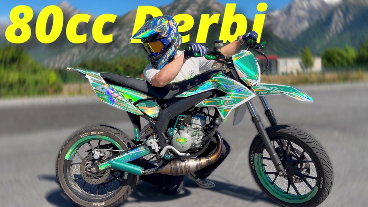 Я устроил своему Derbi Senda БЕШЕНЫЙ тюнинг