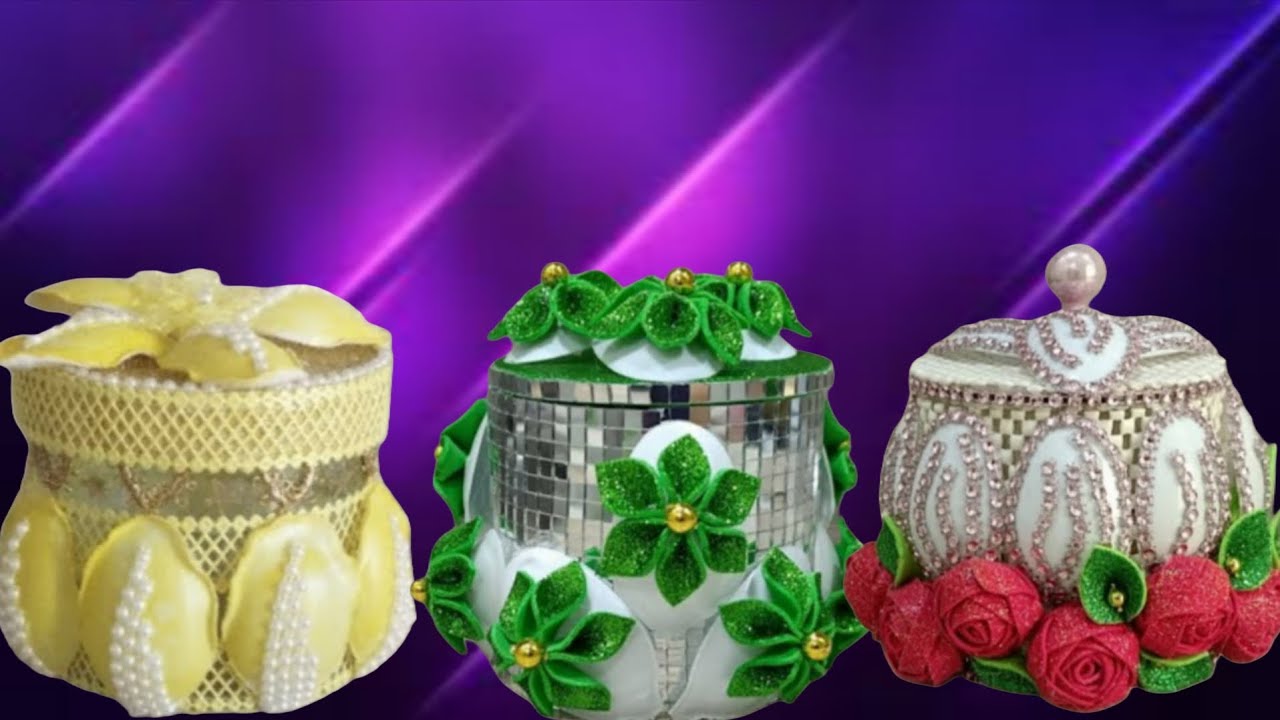 3 Красивые шкатулки из пластиковых ложек/3 Incredibly Beautiful Boxes Made from Plastic Spoons