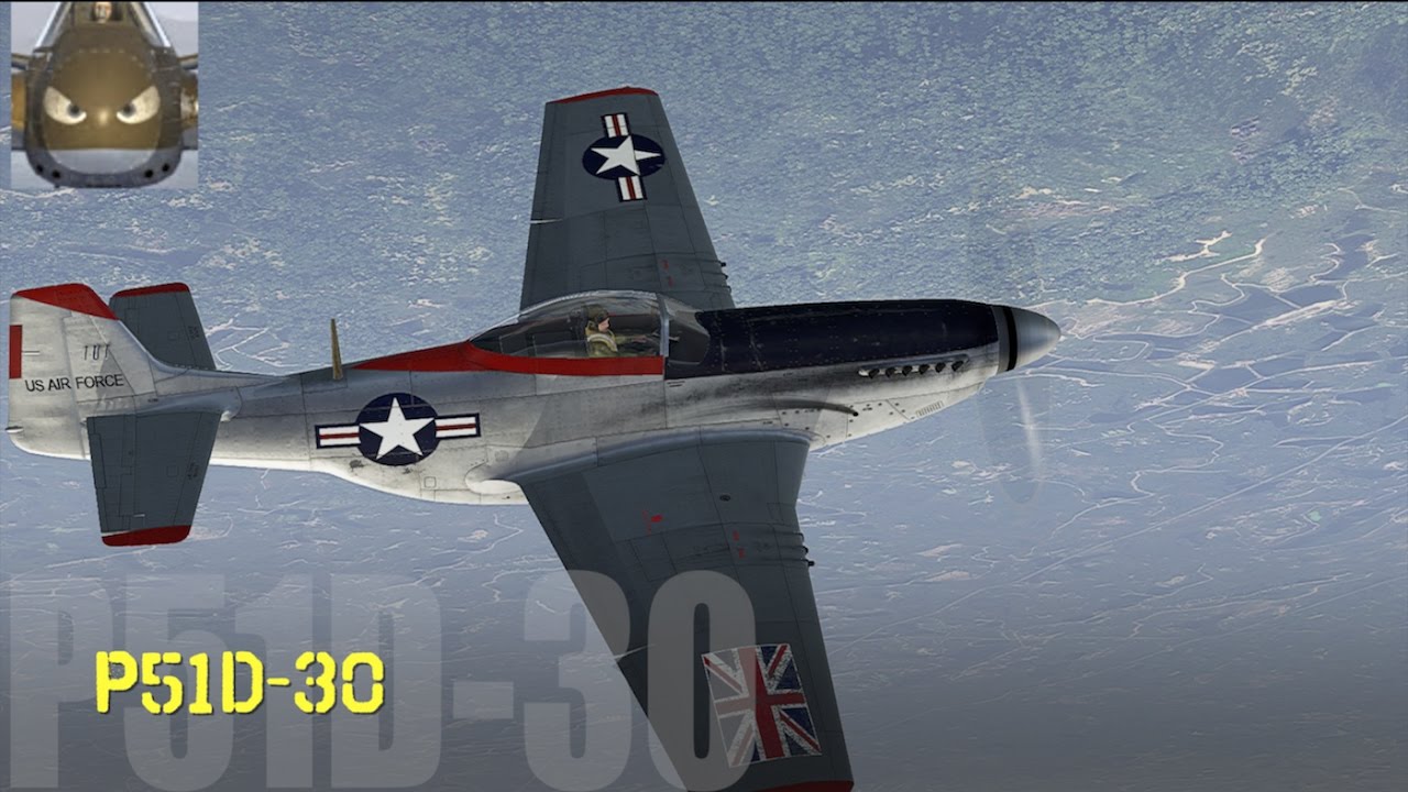 War Thunder SIM - Learning The P-51D-30