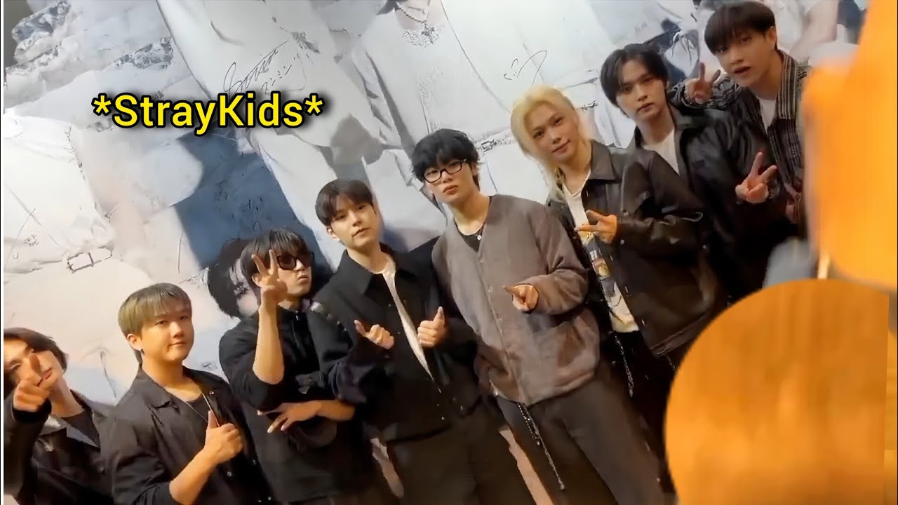 StrayKids At tower records shibuya, Japan to greet stays today