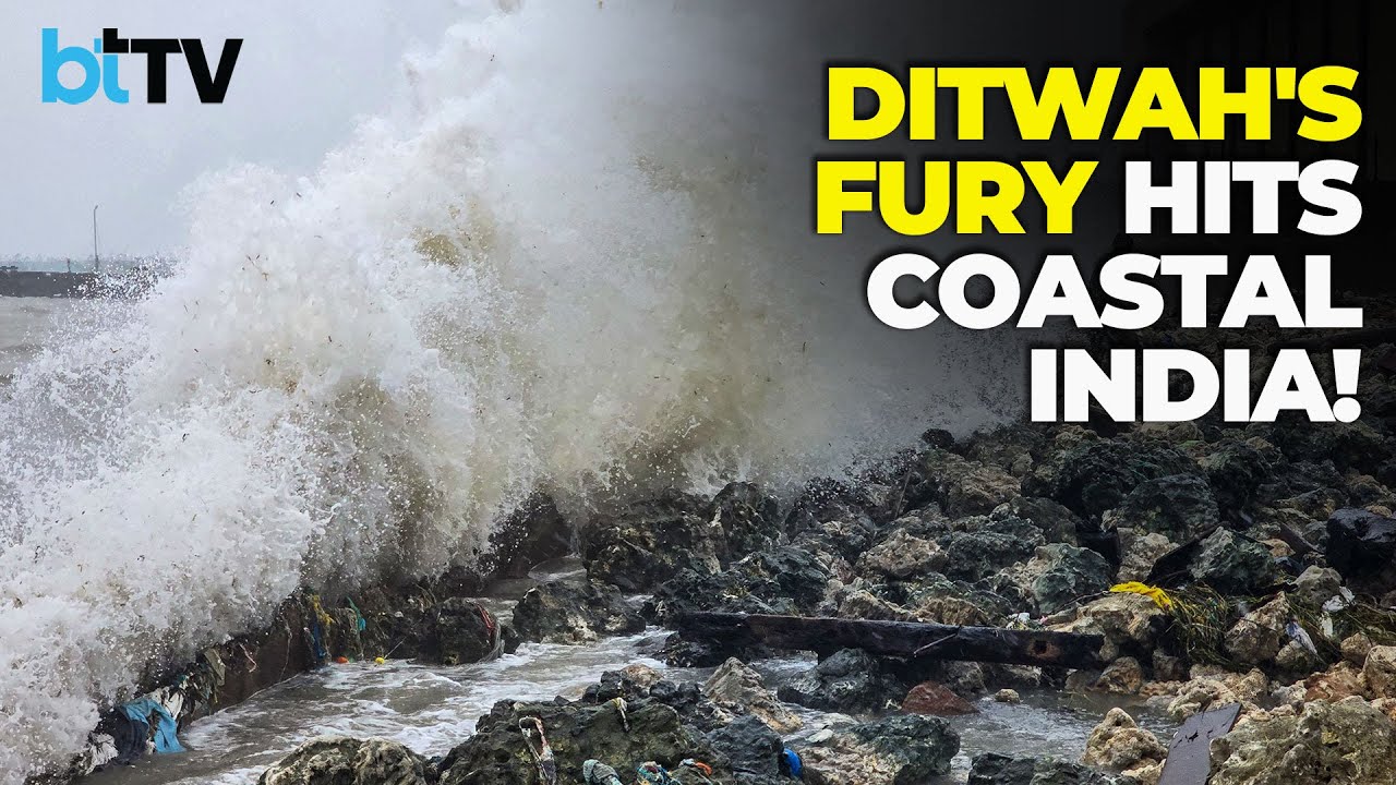 Cyclone Ditwah Results In Heavy Rain In Puducherry-Chennai | NDRF's&nbsp;Rescue&nbsp;Act