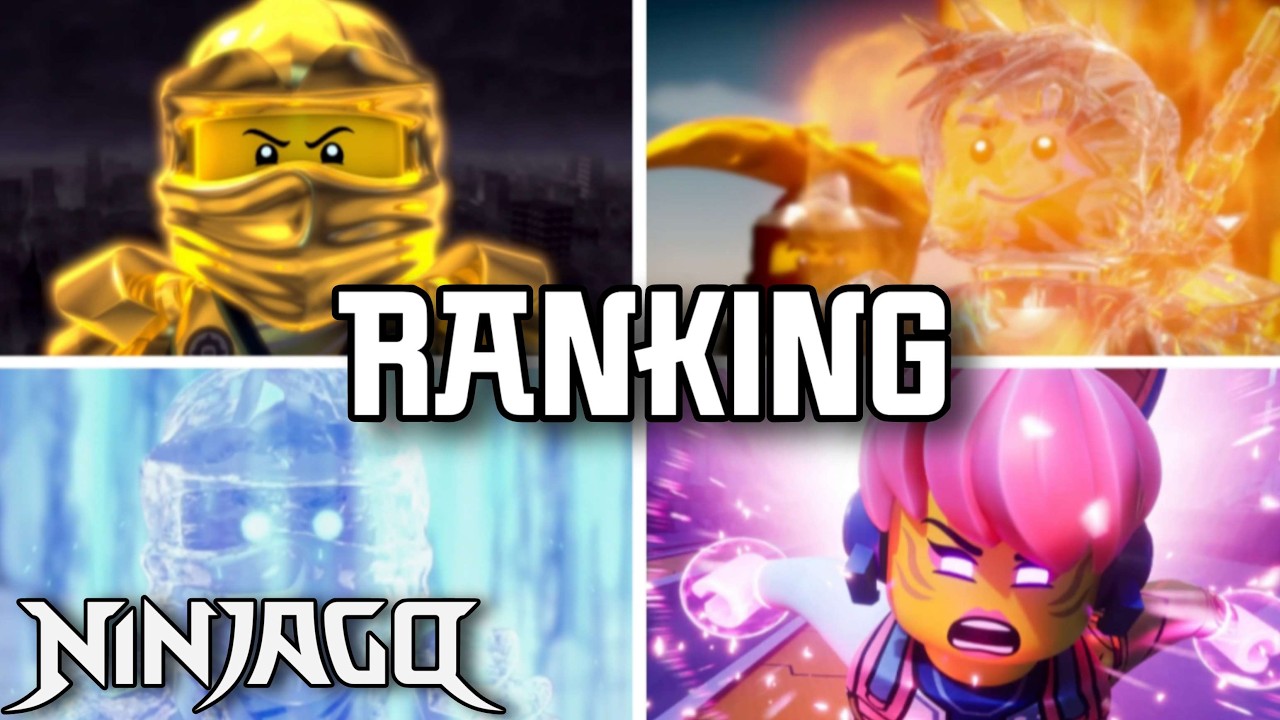 ALLE 8 Wahre Potenziale GERANKED | Lego Ninjago Deutsch