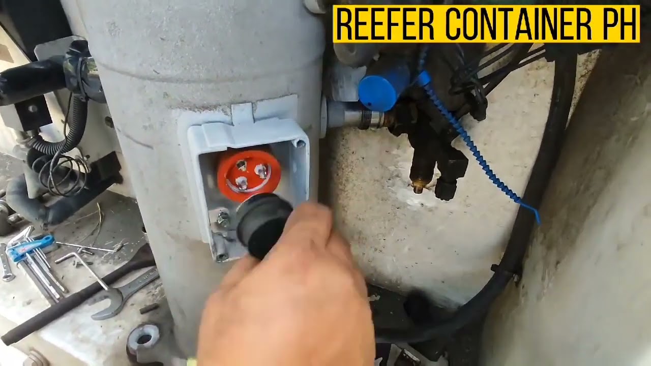 FAILED PTI (P6-5 FAIL) DEFECTIVE COMPRESSOR - CARRIER PRIME LINE REEFER CONTAINER
