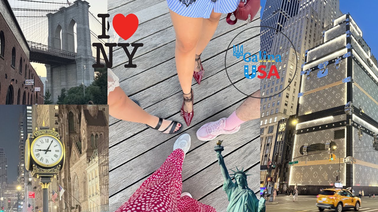 Такой Нью-Йорк должен увидеть каждый! DUMBO + Night Manhattan 🗽🔥 Ночной Манхэттен и Applebee’s