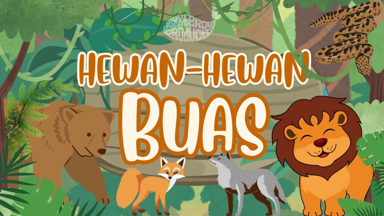 MENGENAL HEWAN-HEWAN BUAS || Belajar nama-nama hewan buas didunia 🦁