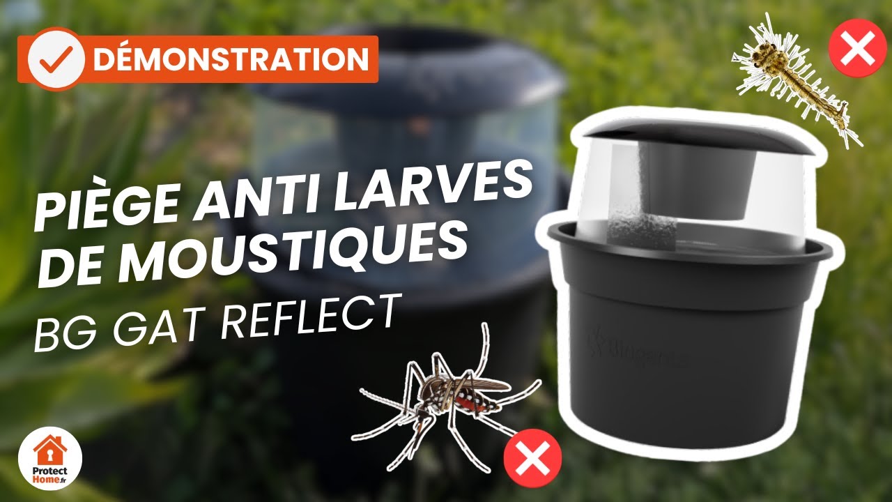 Piege moustique tigre et anti larve de moustique Biogents BG GAT REFLECT