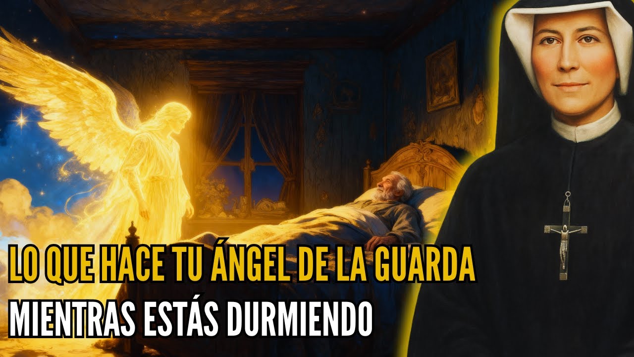 Santa Faustina vio lo que hace tu Ángel de la Guarda cuando tu alma descansa
