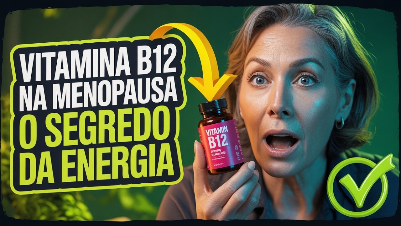 Vitamina B12 Na Menopausa: O Segredo Para Mais Energia! Dr. Rogério Bocardo Explica!