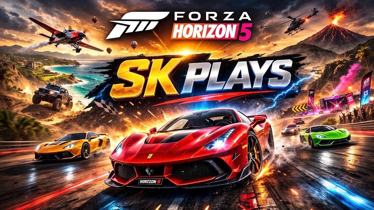 🔴 LIVE : FORZA HORIZON 5 🔴 | BACK TO FAVOURITE | SKPLAYS IS LIVE