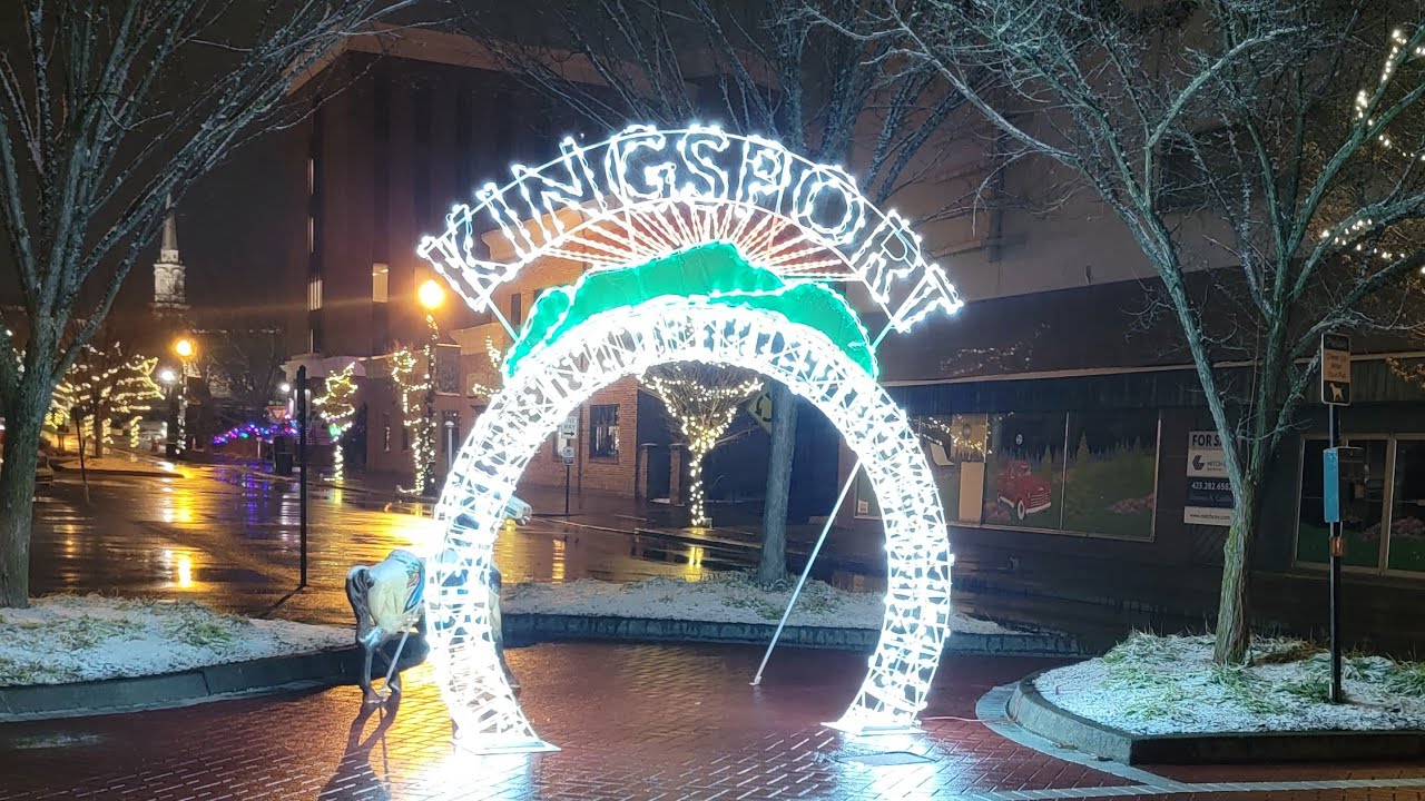 First snow in Kingsport Tennessee - ThisandThatTN 