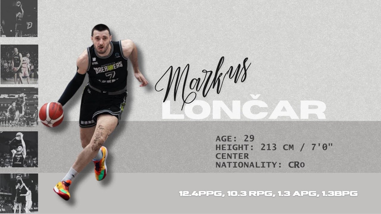 Markus Lončar | 2024/25 | BC Cibona/Taishin Dreamers/CS Antonine