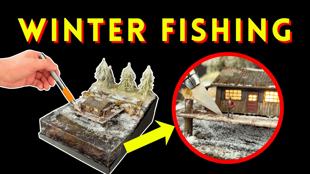 DIY Scratch Build N Scale Fishing Bait Shop