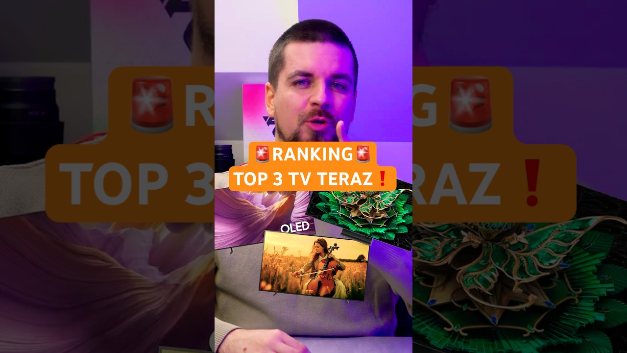 RANKING: TOP 3 TELEWIZORY TERAZ! WYBIERZ MĄDRZE Z NAMI