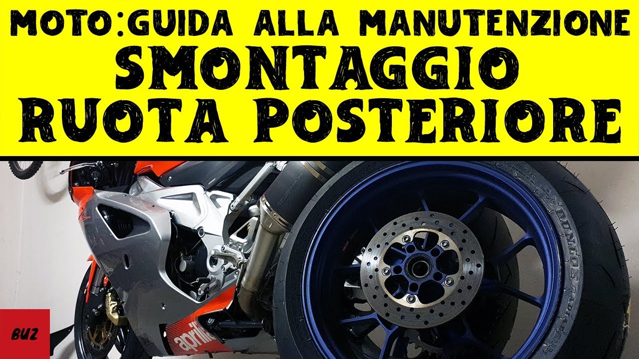 RUOTA POSTERIORE: Guida allo Smontaggio