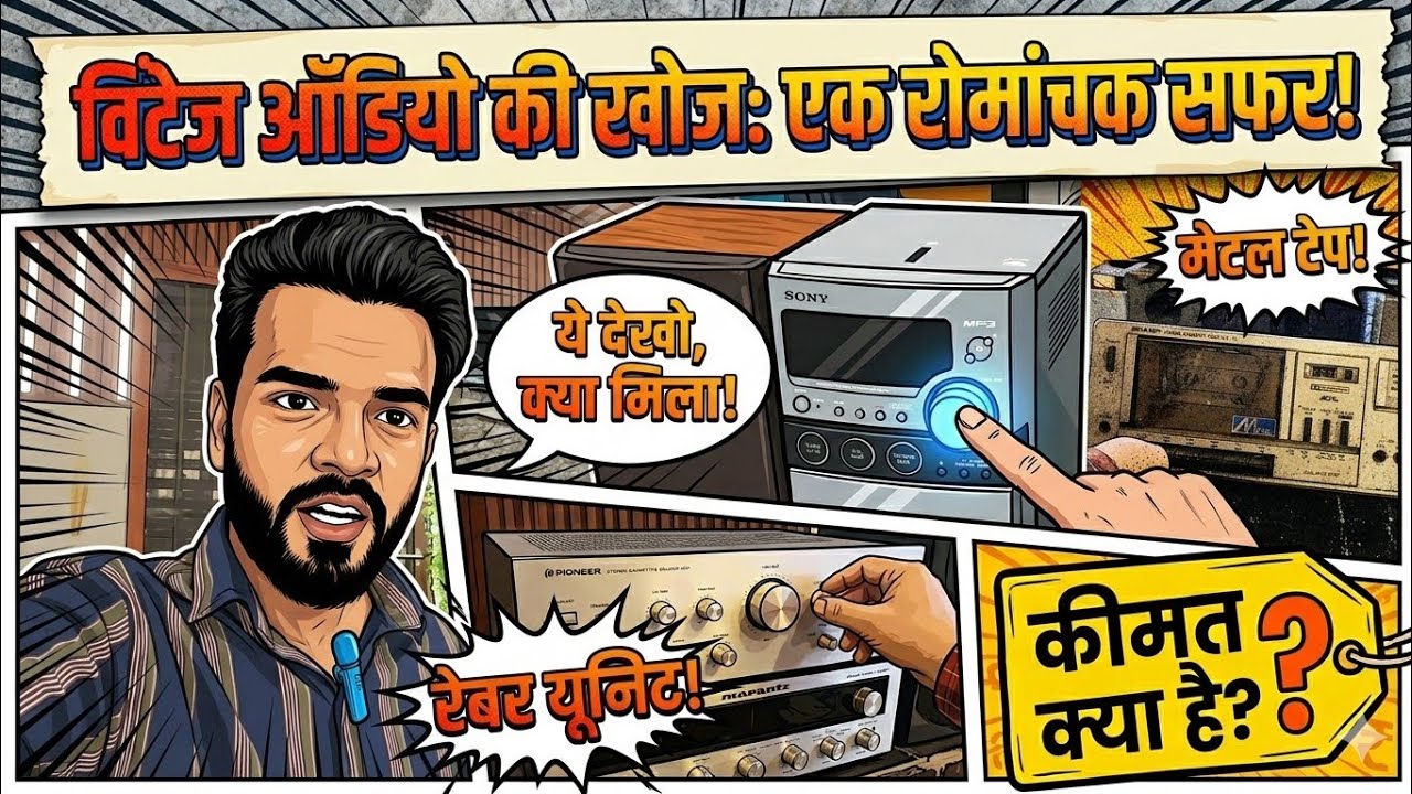 Purana music system vintage hai ya unique hai, Old is Gold Exploring the World #vintage #vlog 