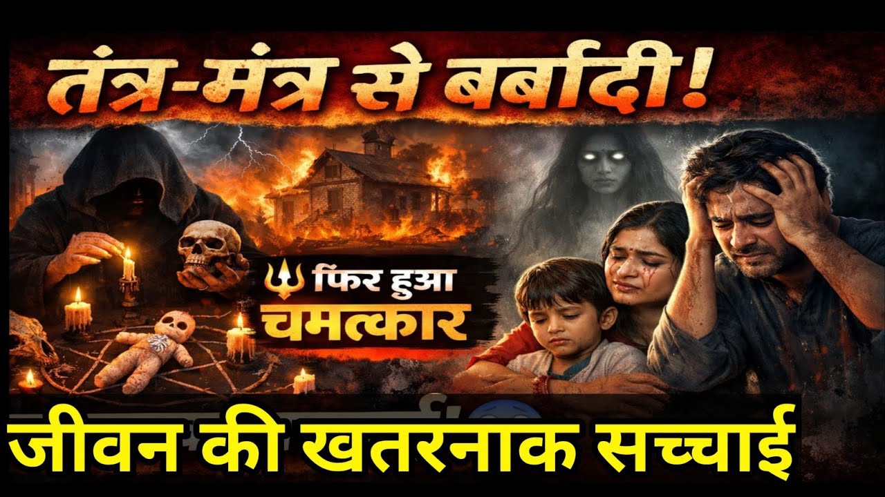 गुरु का आशीर्वाद: परिवार हुआ तंत्र से मुक्त!गुरु का चमत्कार |तंत्र-मुक्त ब्लैक मैजिक से मुक्ति