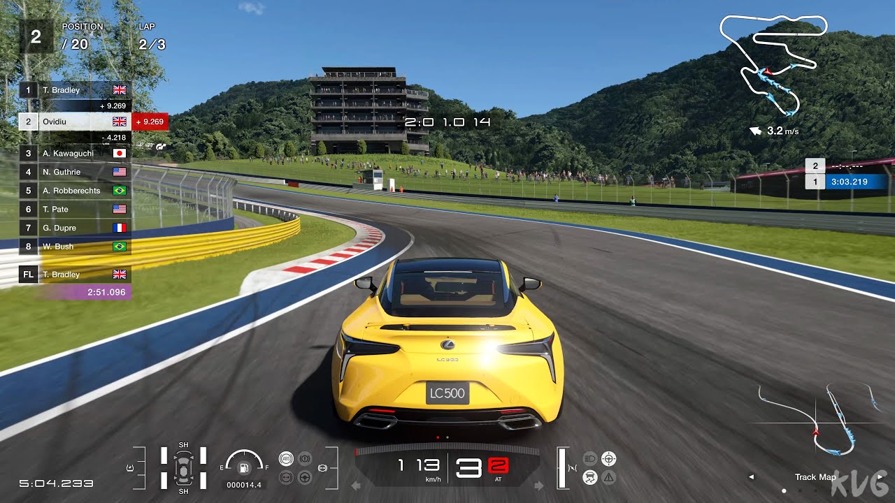 Gran Turismo 7 - Lexus LC500 2017 - Gameplay (PS5 UHD) [4K60FPS]