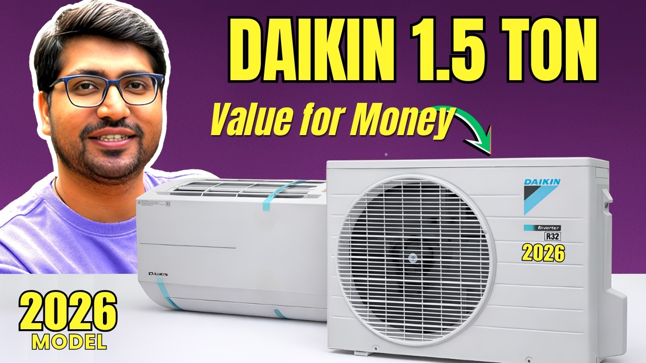 🔥 Daikin 1.5 Ton 5 Star AC Review | The BEST AC in 2026? ❄️