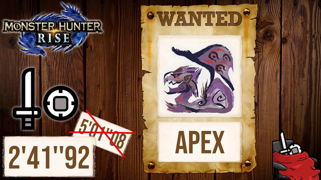 MH Rise | Solo Apex Rathian (Sword and Shield | SnS) - 2'41''92