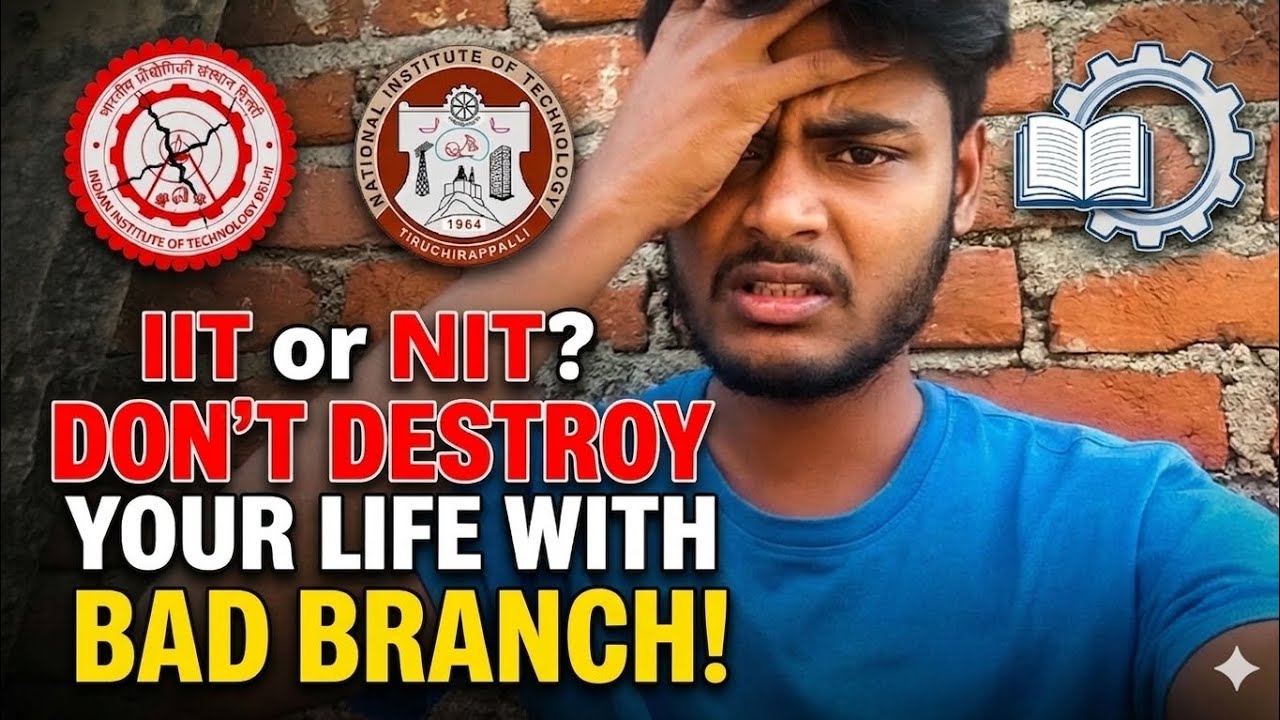 IIT Lower Branch vs NIT Core 😰 Don&rsquo;t Ruin Your MTech Decision | COAP 2026 Guide