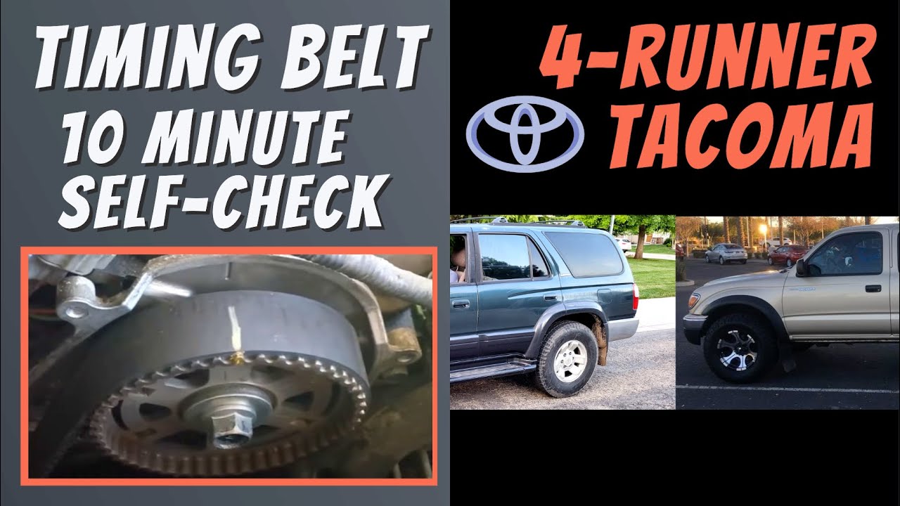Ремень ГРМ Toyota 4Runner — как проверить самостоятельно (3-е поколение, 1996–2002 гг. + Tacoma)