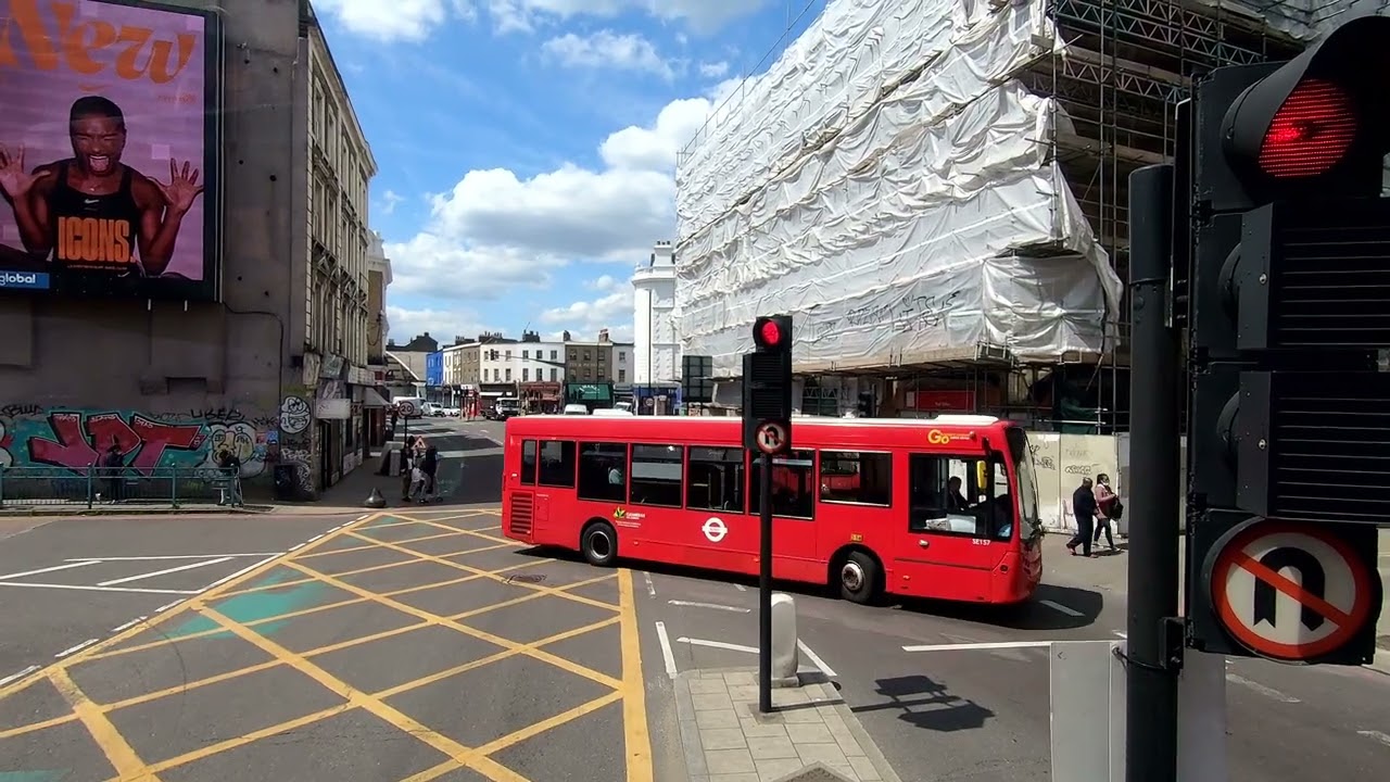 London BUS Ride 🇬🇧 Route 78 - NUNHEAD to SHOREDITCH via Peckham, Tower Bridge, Liverpool Street 🚌