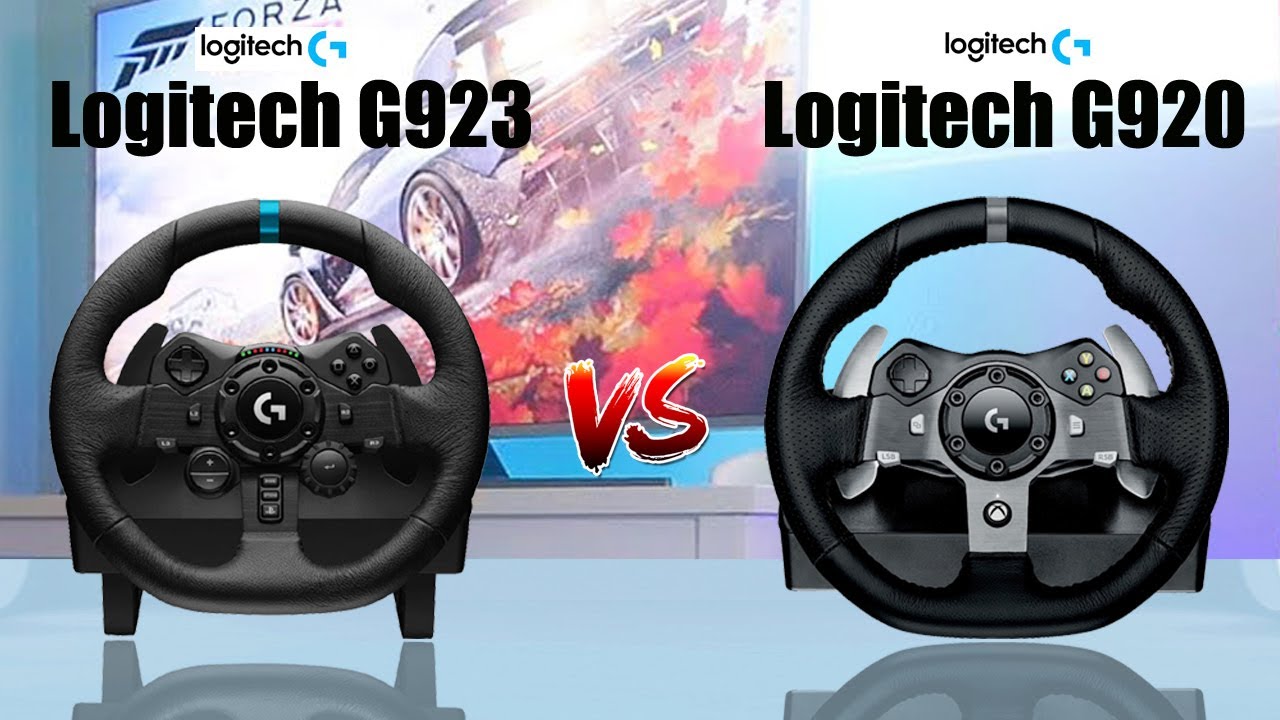 Logitech G923 vs Logitech G920 Full Specs Comparison