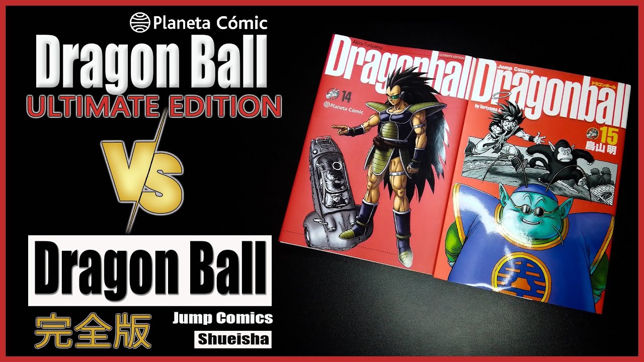 SUPER COMPARATIVA: Dragon Ball [Edición Definitiva] VS Dragon Ball [Edición Kanzenban]