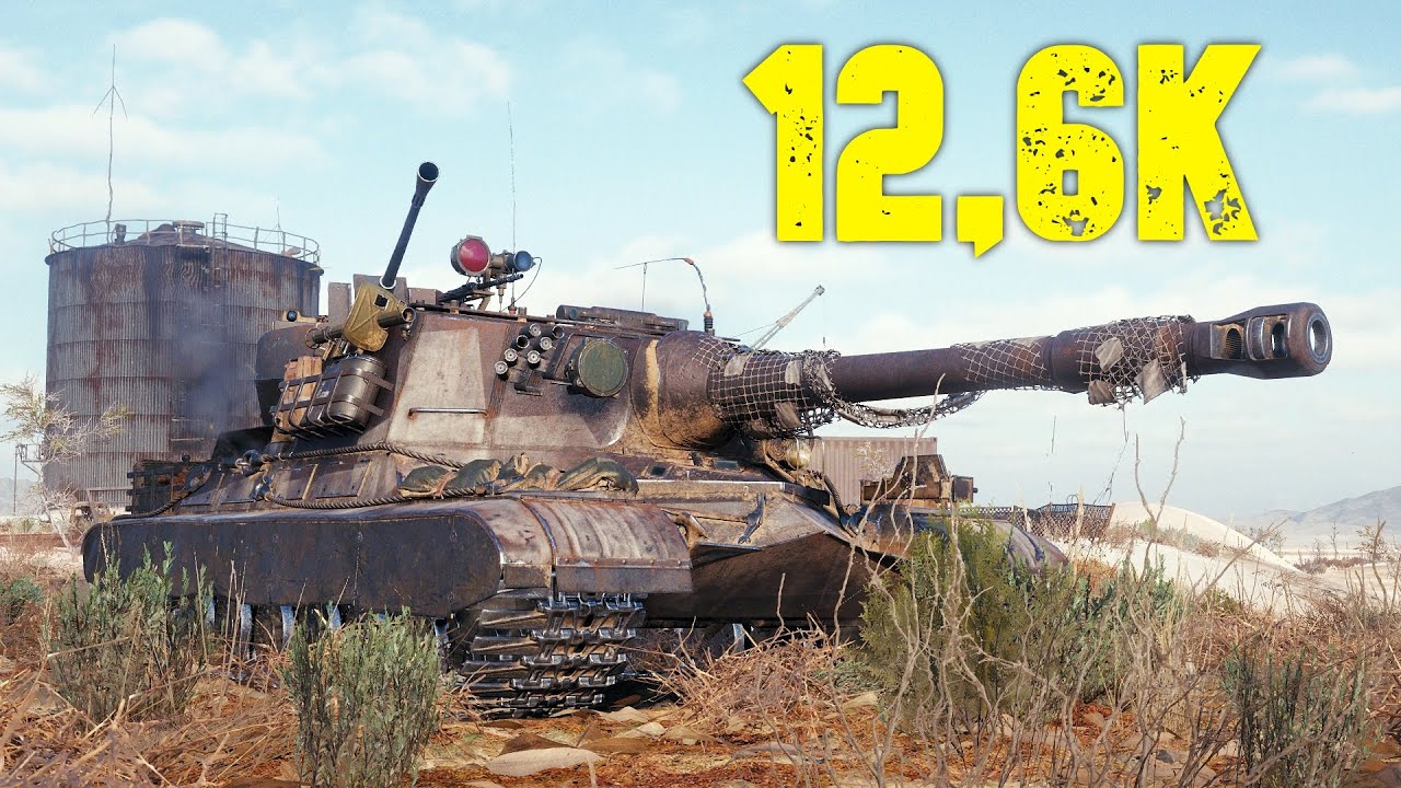 World of Tanks Object 268 - 6 Kills 12,6K Damage
