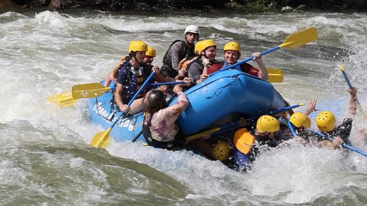 Upper Ocoee Carnage: Godzilla & Humongous Fails | Raw Rafting Footage