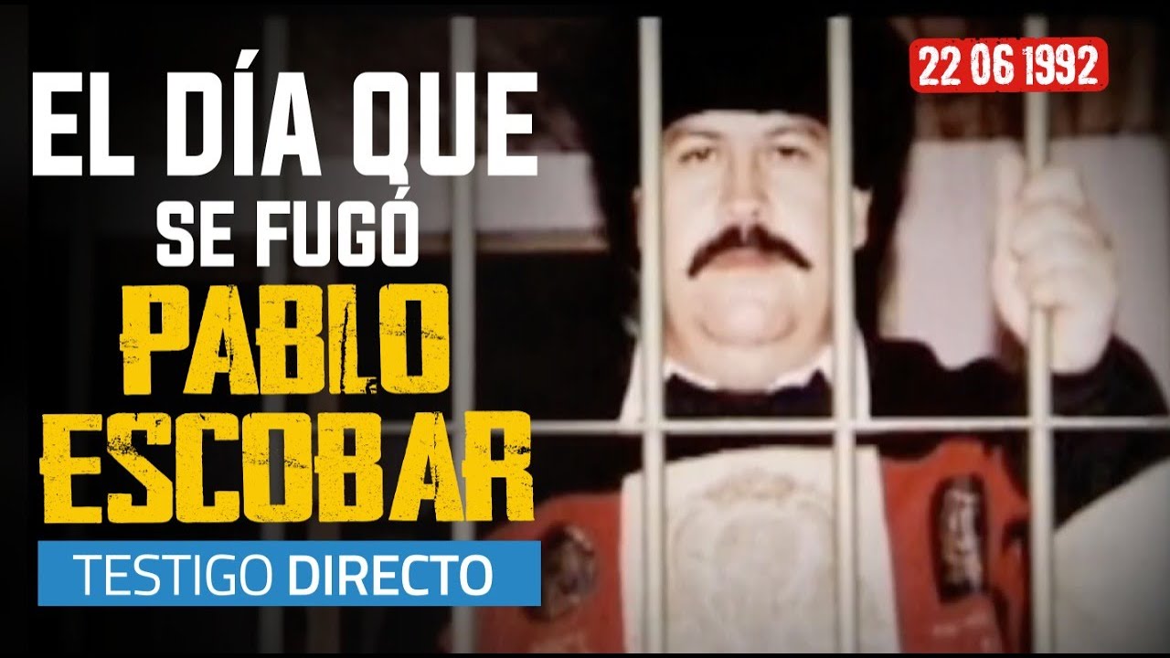 Fuga de Pablo Escobar: 28 años de la peor burla al país - Testigo Directo