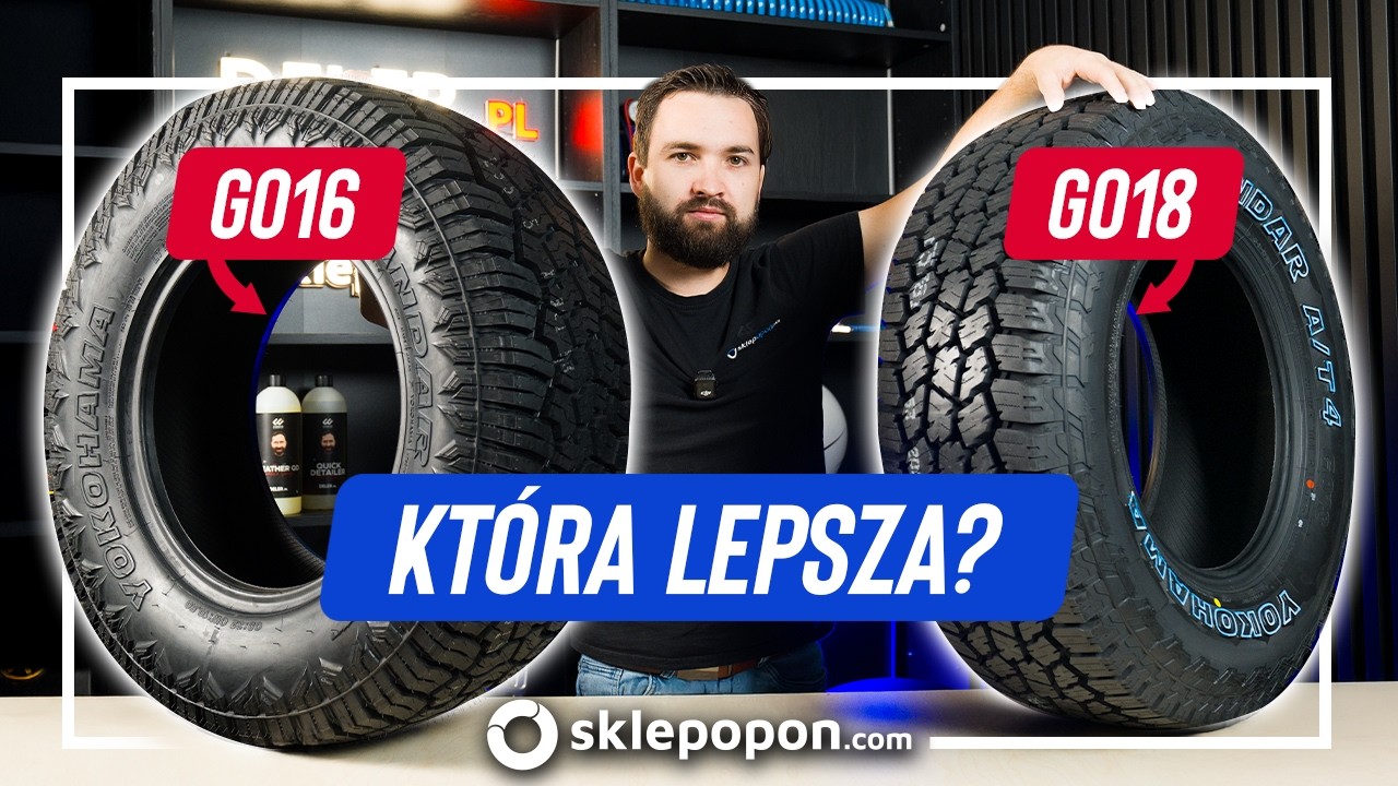 G016 vs G018 | Porównanie opon terenowych