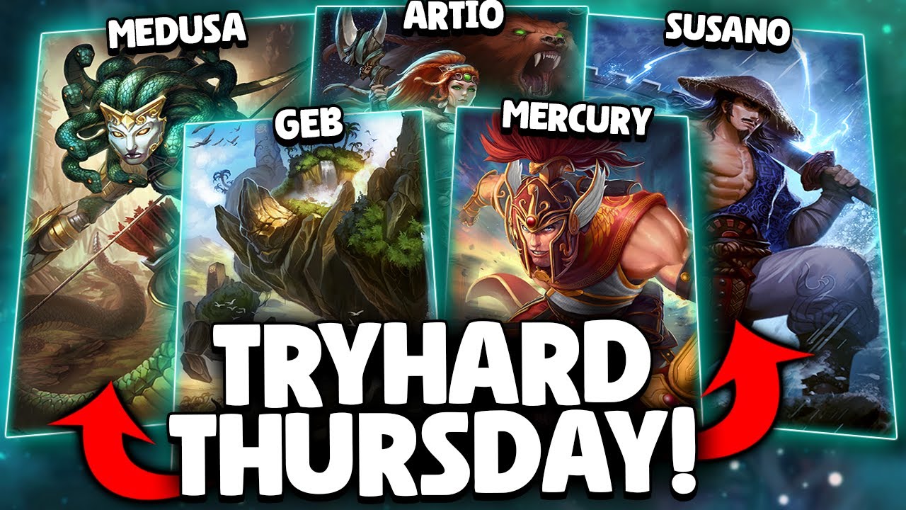 I PLAYED THE WEIRDEST GODS IN THIS WEEKS TRYHARD THURSDAY