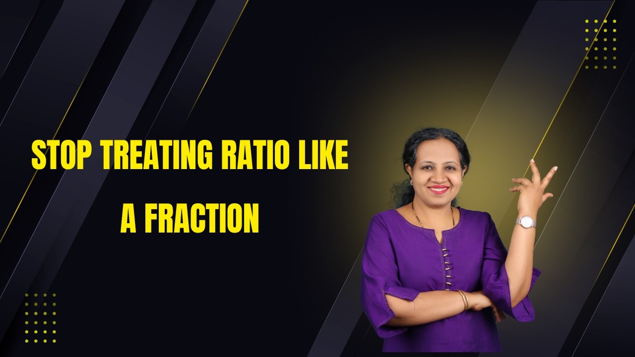 Ratio Isn’t a Fraction — That’s Why It Feels Confusing