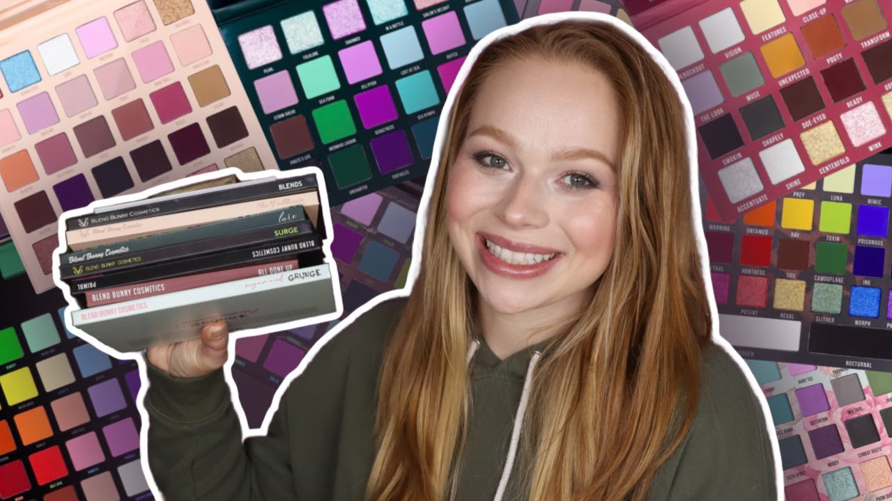 Ranking & Reviewing Every Blend Bunny Eyeshadow Palette