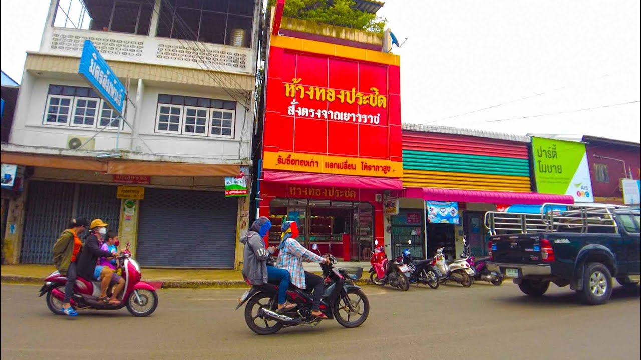 |Thailand 🇹🇭- | Walking at Phibun Mangsahan Ubon Ratchathani Province EP.1