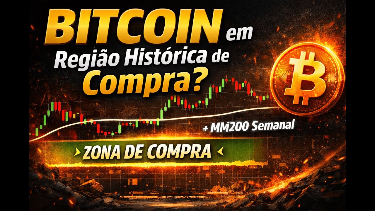 BITCOIN em Região Histórica de Compra? 📊 Preço Realizado + MM200 Semanal 🔥