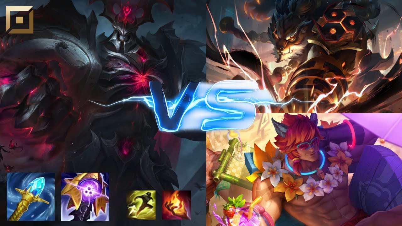 Mordekaiser vs Volibear ve Sett | İki maç | League of Legends